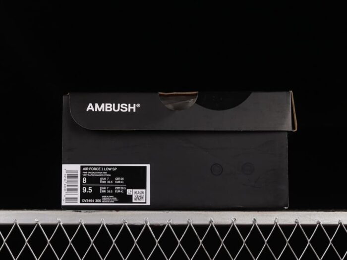 Ambush x Nike Air Force 1 Low Pine Green and Citron - Image 10