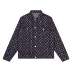 Jacket Louis Vuitton Black Monogram Denim