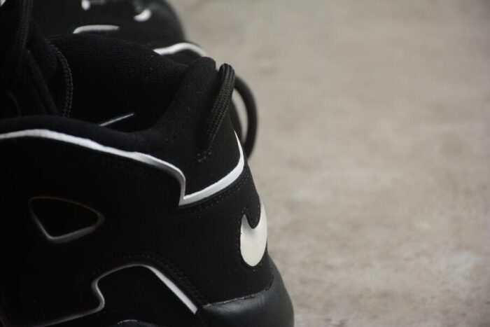 Nike Air More Uptempo Black White - Image 10