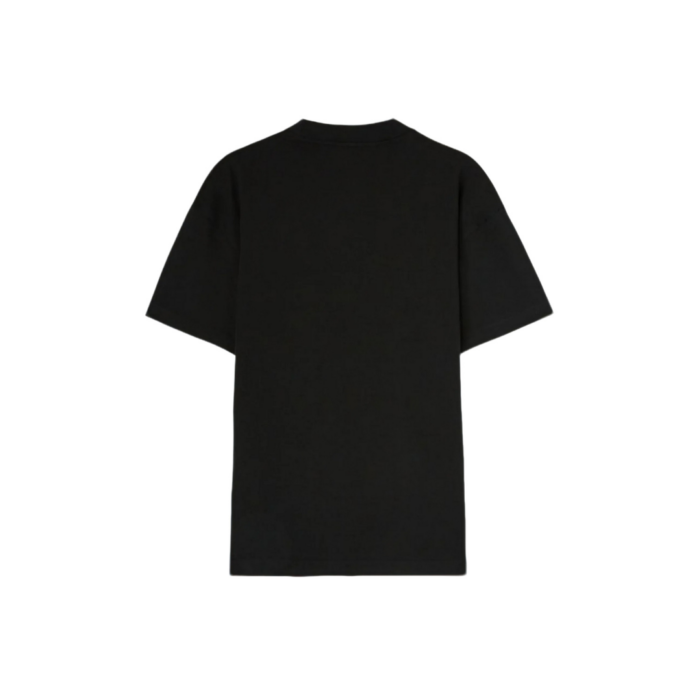 T-shirt Palm Angels Logo Print on Collar Black - Image 2