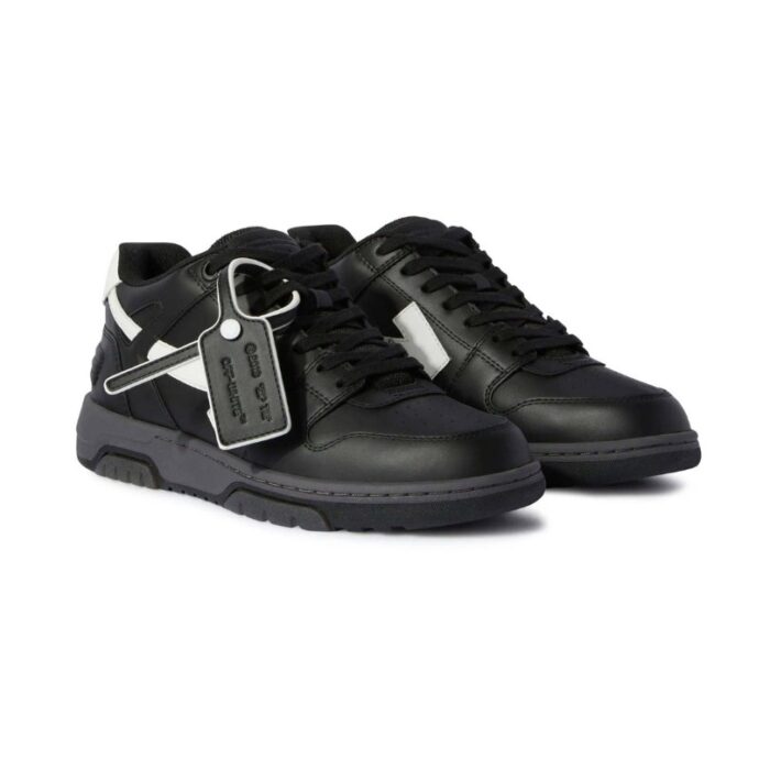 Off-White Out Of Office Sneakers Black/White - Image 3