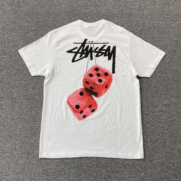 T-shirt Stussy Fuzzy Dice - Image 4