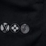 Pants Louis Vuitton Black Drawstring - Image 3
