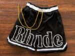 Rhude Court Logo Shorts - Image 3