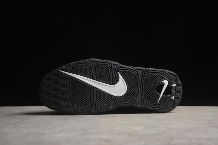 Nike Air More Uptempo Black White - Image 6