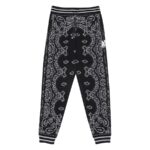 Amiri Bandana B-Ball Sweatpants 'BlackGrey'