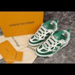 Louis Vuitton LV Skate Sneaker Green White - Image 4