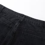 Jeans Denim Tears Multicolor Print Black - Image 4