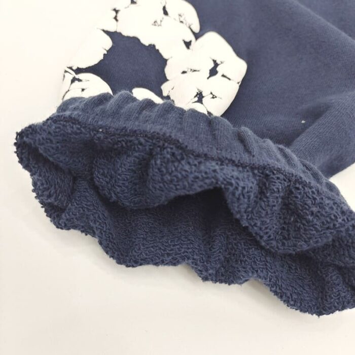 Denim Tears The Cotton Wreath Navy - Image 4
