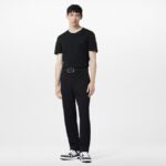 Louis Vuitton Trainer Black Rhinestone Sneakers - Image 7