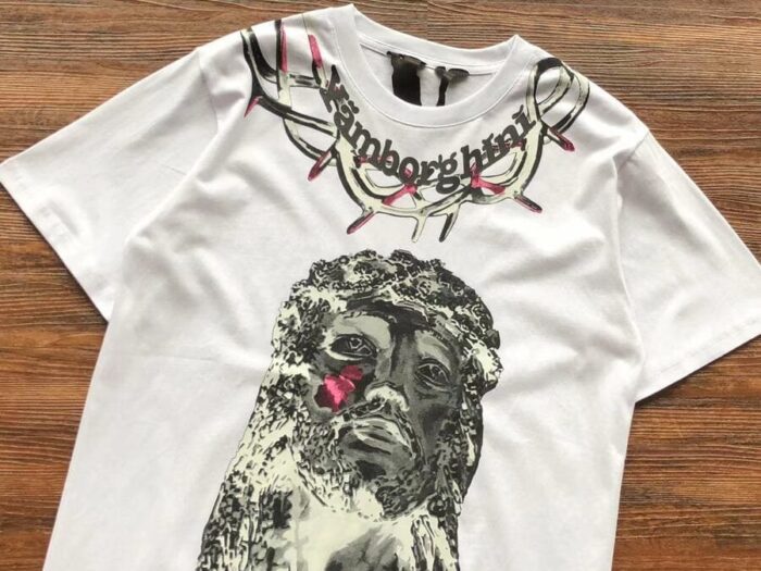 T-shirt Vlone Yams Day Jesus Piece White - Image 5