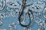 Amiri Bandana Crochet Basketball Shorts Blue - Image 6