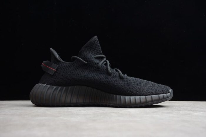 Adidas Yeezy 350 V2 Black Red - Image 5