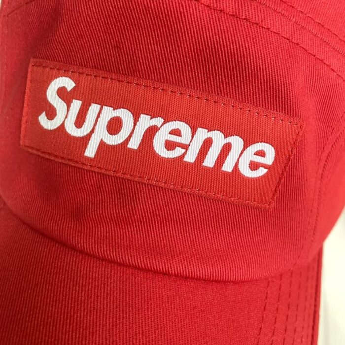 Cap Supreme Washed Chino Twill Camp Red - Image 2