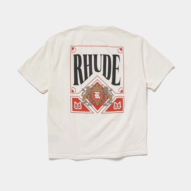 Sem-Titulo-1_60ed0cf9-fd66-4ee2-b821-9acab817a111.jpg T-shirt Rhude Card 'Vintage White' - Image 1