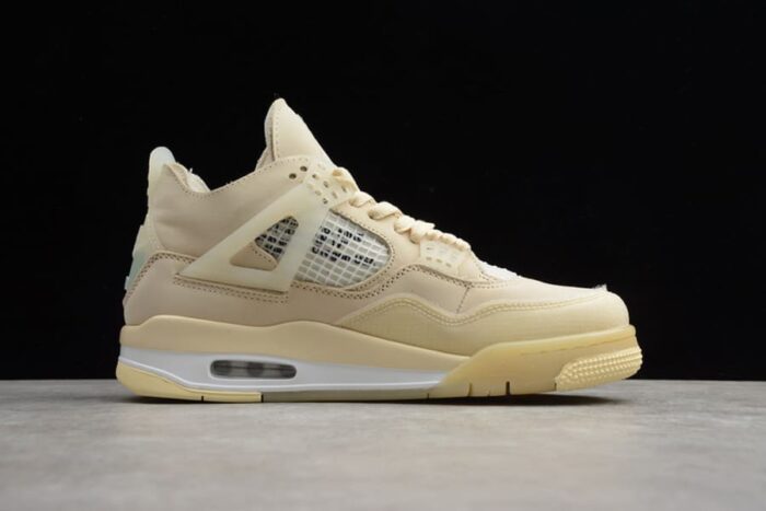 Jordan 4 Retro Off-White Sail - Image 4