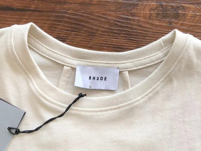 T-shirt Rhude Card 'Vintage White' - Image 8