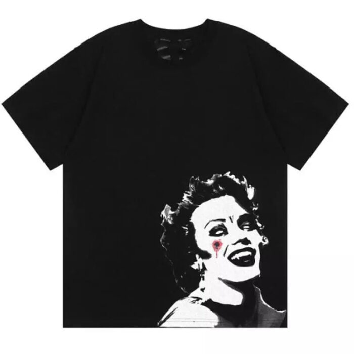 T-shirt VLONE Marilyn Monroe Vampire - Image 2