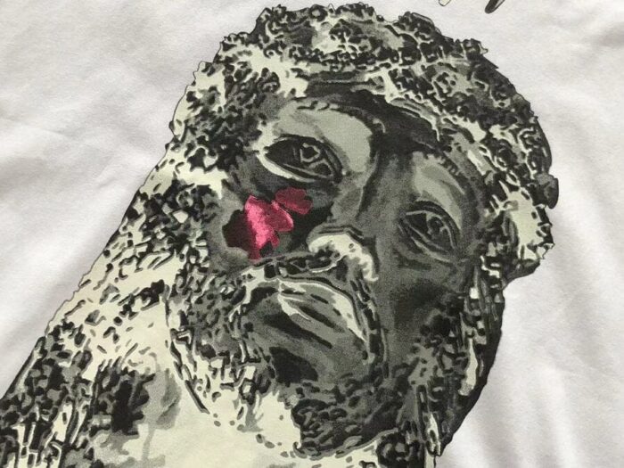 T-shirt Vlone Yams Day Jesus Piece White - Image 7