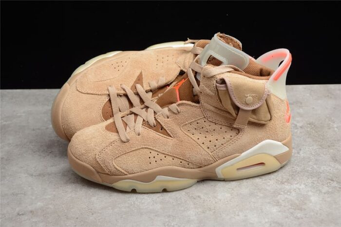 Air Jordan 6 Retro - Travis Scott "British Khaki" - Image 2