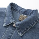 Denim Tears Flower Print Jacket Blue - Image 3