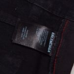 Jeans Balenciaga Monogram Black BL026 - Image 6