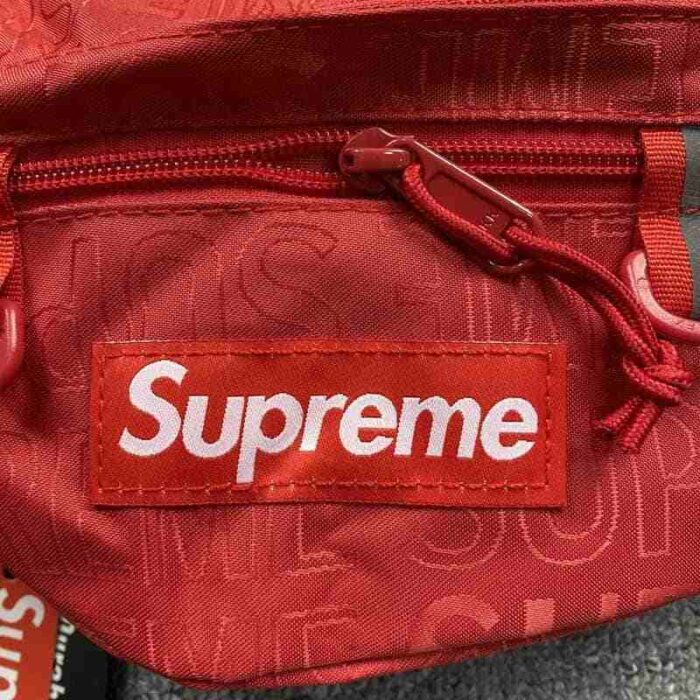 Supreme Waist Bag Black (SS19) - Image 4