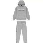 Set Trapstar Chenille Decoded 2.0 Hoodie Grey/Ice Blue