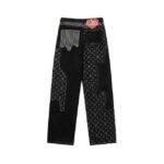 Jeans Louis Vuitton x Nigo Monogram Patchwork Denim - Image 2