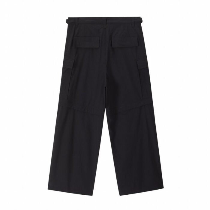 Pants Balenciaga Convertible Cargo Black BL025 - Image 2