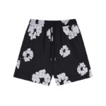 Shorts Denim Tears Circle Clouds Black