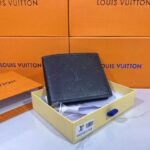 Wallet Louis Vuitton Embossed Monogram in Black LV067 - Image 3