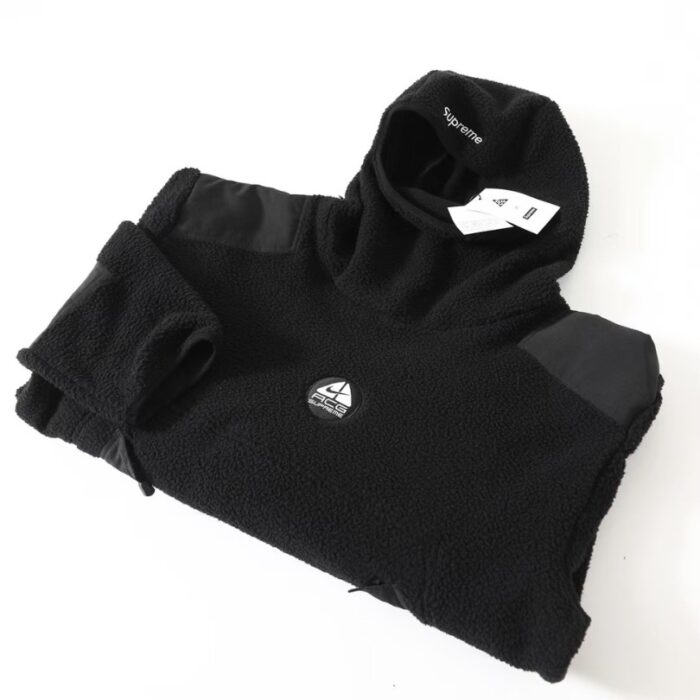 Hoodie Supreme Nike ACG Fleece Black NK004 - Image 5