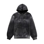 Hoodie Supreme Washed Black SP066