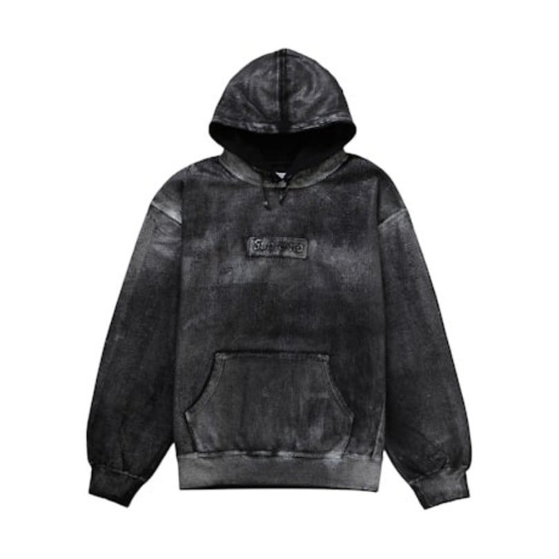 asfas0215-2.jpg Hoodie Supreme Washed Black SP066 - Image 1