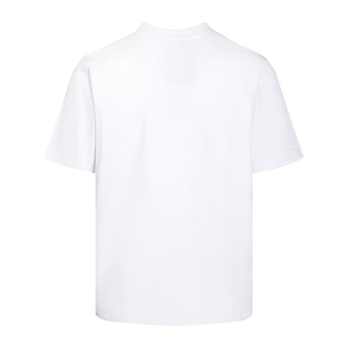 T-shirt Prada Milano Triangle Logo White PD021 - Image 2