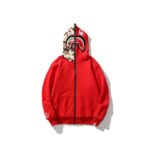 Hoodie BAPE Shark Camo OVO Red BP043