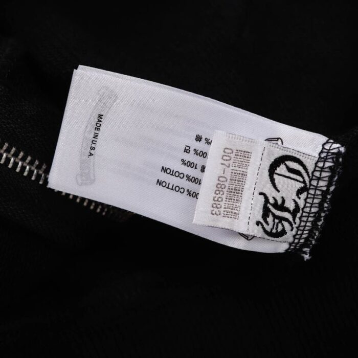 Hoodie Chrome Hearts St. Barth Black CH082 - Image 13