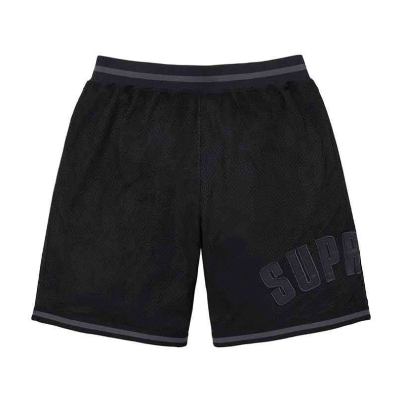 dfgdf6025-7.jpg Shorts Supreme Velour Logo Embroidery SP039 - Image 1
