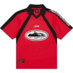 T-shirt Corteiz RTW 18 Red Jersey CZ004