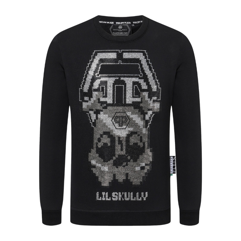 dssdv0215-2.jpg Sweatshirt Philipp Plein Lil Skull Design PP004 - Image 1