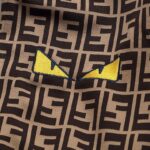Set Tracksuit Fendi FF Monogram Beige FE006 - Image 4
