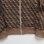 Set Tracksuit Fendi FF Monogram Beige FE006 - Image 7