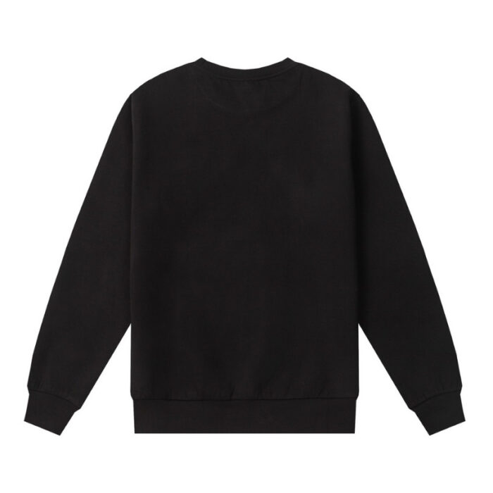 Sweatshirt Prada Black Logo Crewneck PD045 - Image 2