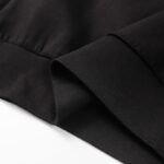 Sweatshirt Prada Black Logo Crewneck PD045 - Image 7