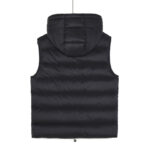 Vest Puffer Moncler Hooded Black Logo MCL011 - Image 2