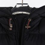 Vest Puffer Moncler Hooded Black Logo MCL011 - Image 8