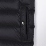 Vest Puffer Moncler Hooded Black Logo MCL011 - Image 6