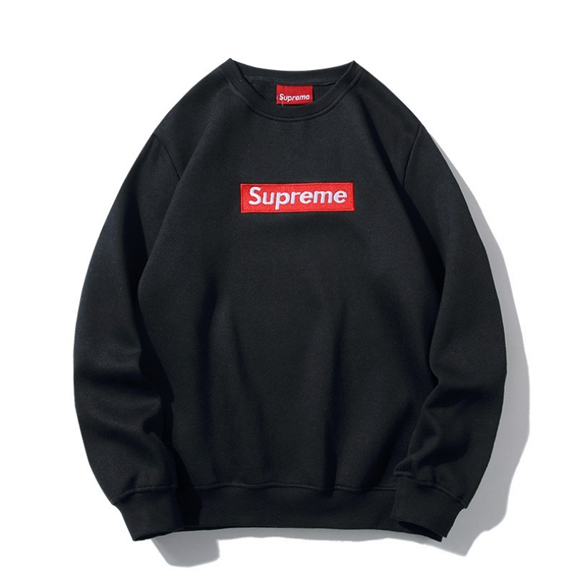 erre23434-2.jpg Sweatshirt Supreme Box Logo Black SP010 - Image 1