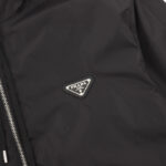 Hooded Prada Wind Breaker Black PD047 - Image 4